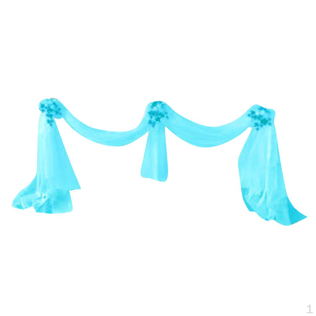 Fabric Bowknot Tulle Party Wedding Table