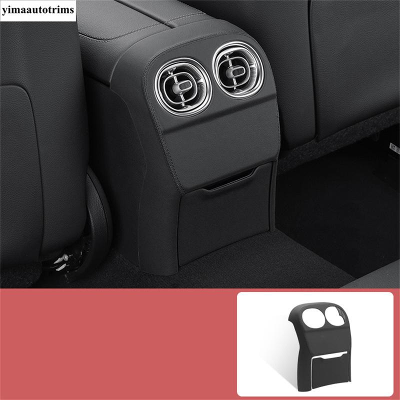 Armrest Box Rear Air AC Vent Outlet PU Leather Cushion Mat Pad Cover Protection Accessories For Benz C Class W206 - 2025