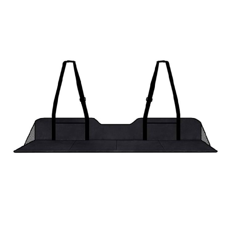 Portable Backseat Sleeping Pad Foldable Car Mattress with Side Mesh, Storage Bag for Beach, Fishing Camping Long Drives