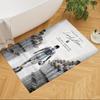 Football Messi Floor Mat Suitable for Kitchen Entryway Hallway Dormitory Anti-slip Rug Decorate Offices Luxury Gift for Birthday, Christmas, Wedding