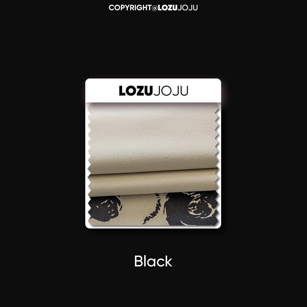 1PC LOZUJOJU 70-80% Blackout Romantic Rose Print Side Panel Blackout Curtains for Bedroom Living Room Home Decor