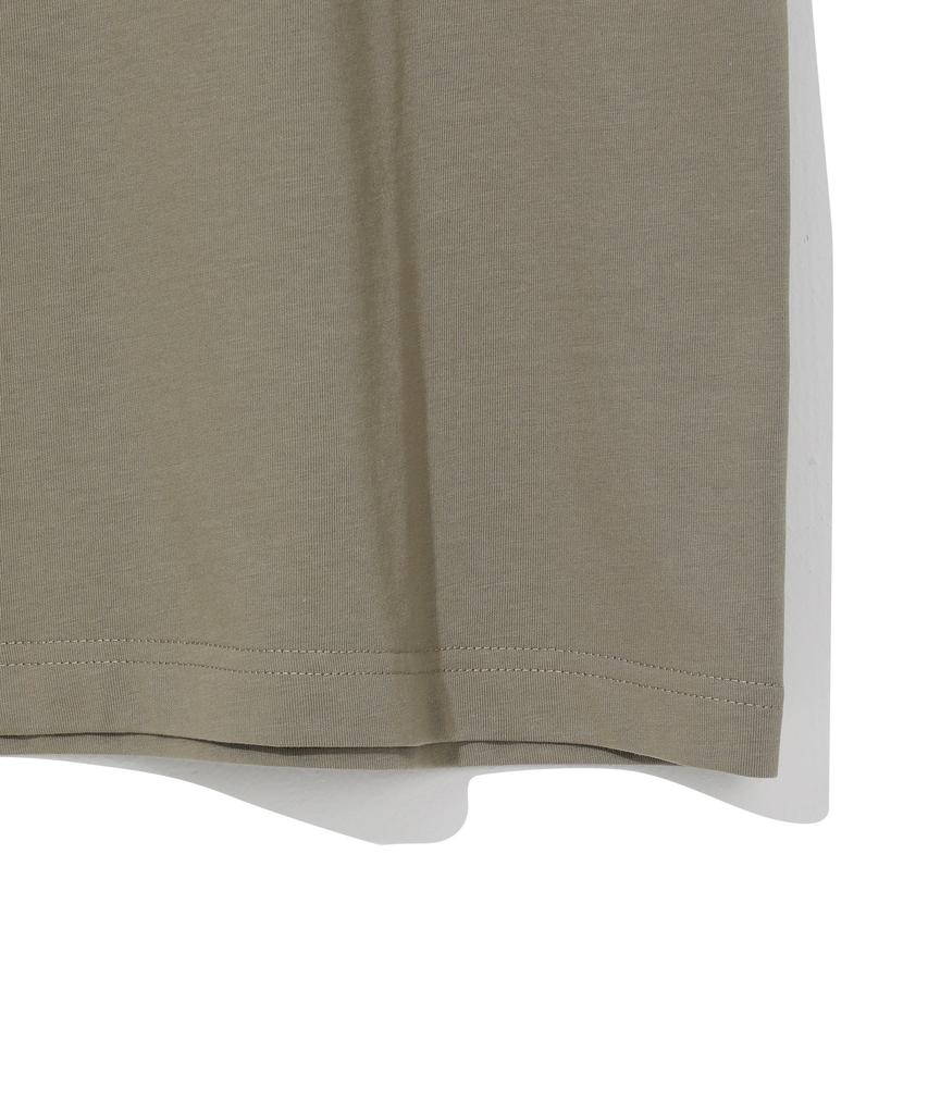 BEENTRILL B Gothic Logo T-Shirt (Khaki)