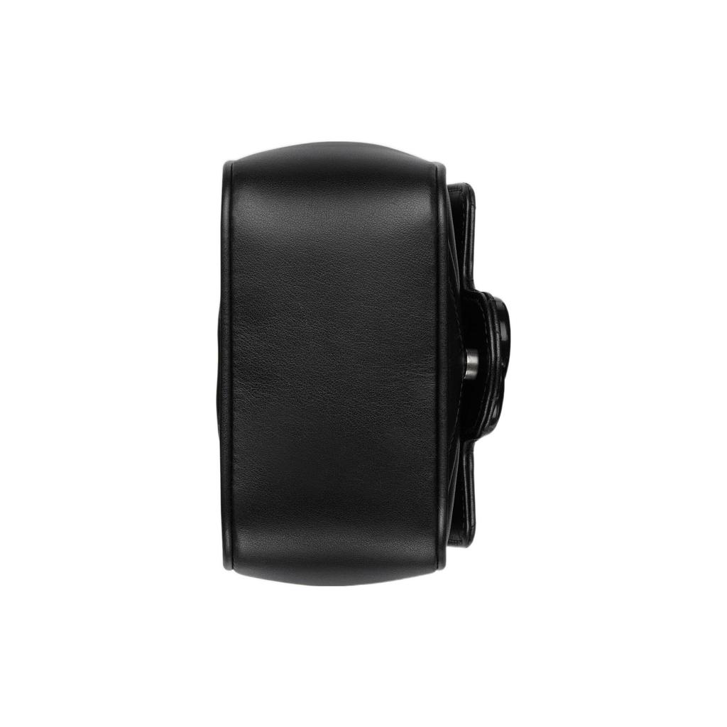 Gucci GG Marmont Series Double G Logo Quilted Leather Waist Bag Women waist bag Black 739599-UM8KV-1000