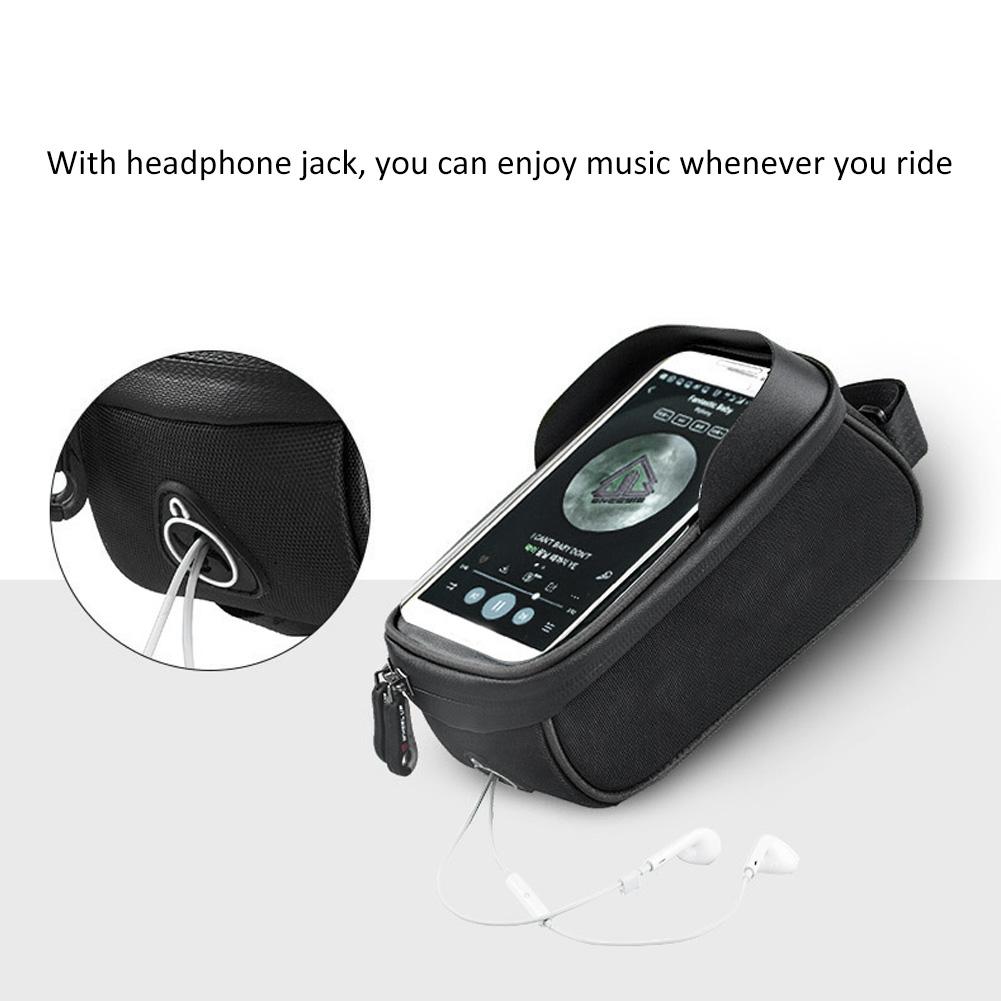 Rainproof Bag Frame Front Top Tube Reflective Cycling Bike Bags Bag Mountain Bike Accessories