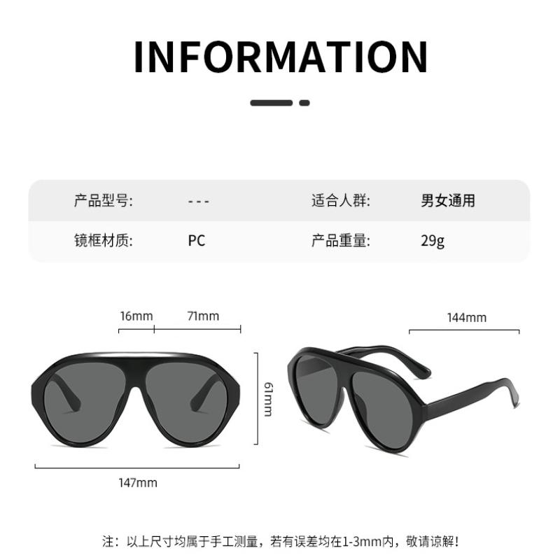 Vintage Punk Pilot Sunglasses Goggle Woman Men Retro Stylish Uv400 Protection Sun Glasses Female Outdoor Shades Eyewear