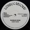 12inch Record CARLYLE ROWE  Ramblin Rose 12LDR081 Londisc Records UK Reggae Ska  Dub Used