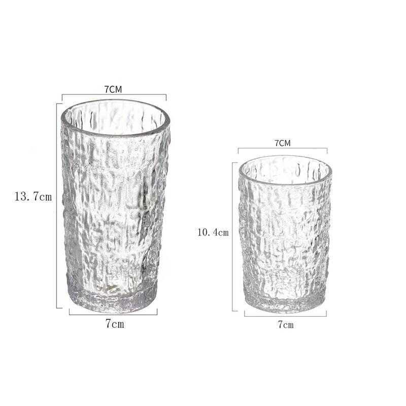 240ml/340ml Water Cups Household Internet-famous Juice Cups InS-style Bark Cups Beer Mugs Coffee Cups Camping Outdoor Cooking