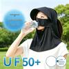 Women's Ice Silk Full Face Mask: UV Protection, Breathable, Ideal for Summer Driving and Cycling
