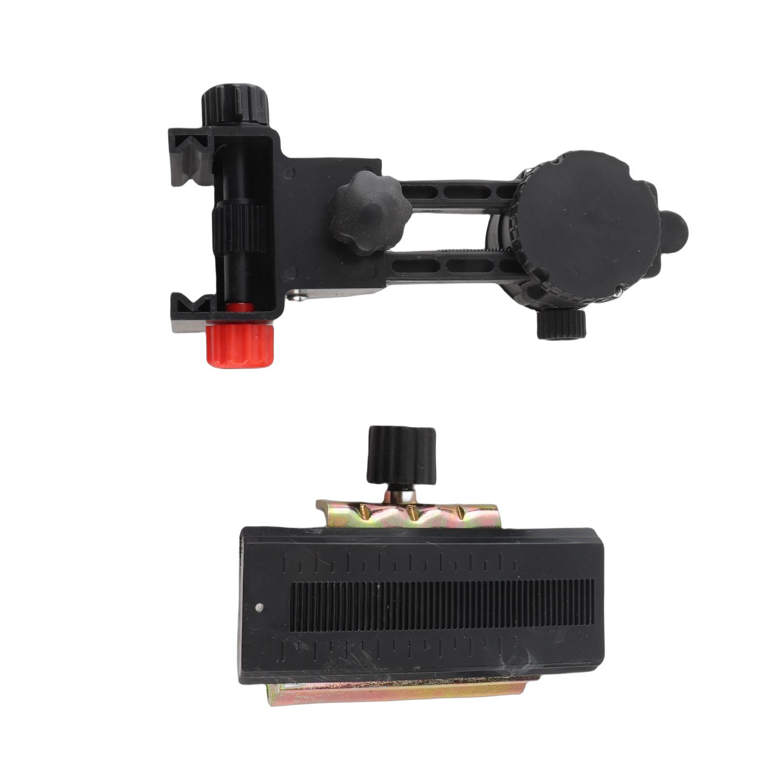 

Fine Tuning Bracket Level Tool Adapter Multifunctional 360 Degree Rotation Telescoping Pole Cradle Head