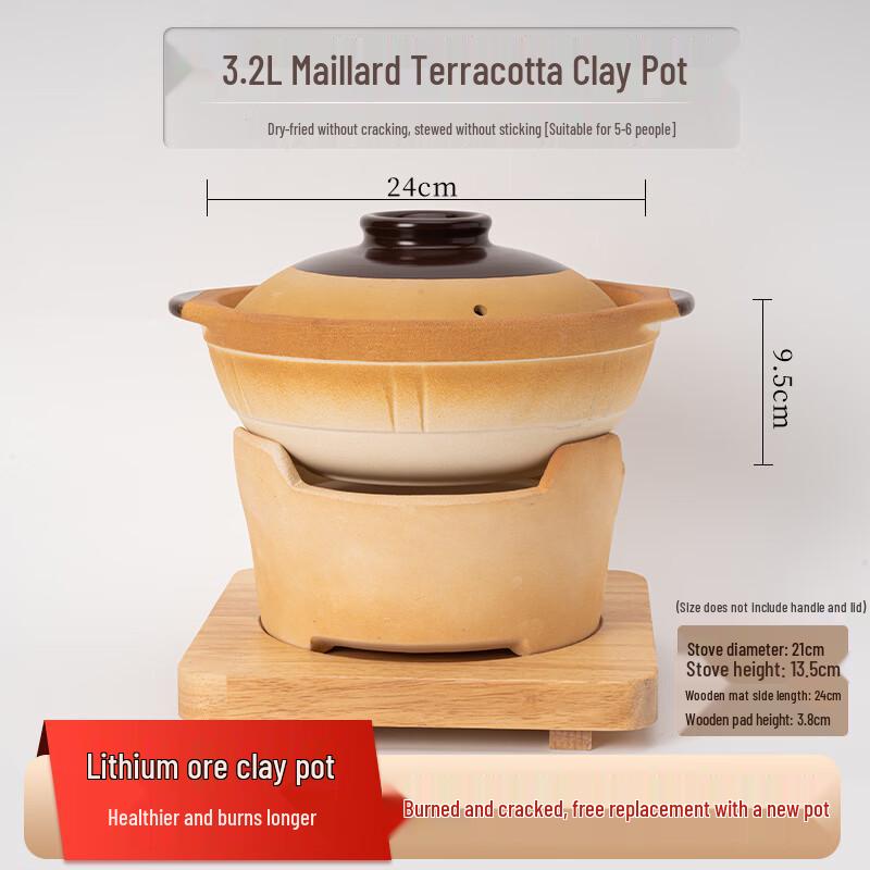 

Набор: Традиционный глиняный горшок с угольной печкой