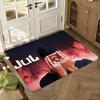 Singer J-Jul Floor Mat Soft Thickened Absorbent Non-Slip Bedroom Living Room Door Mat Home Decor Flannel Rugs