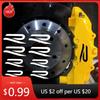 Para VW VOLKSWAGEN 2026 Novo 4 Peças para Volkswagen VW R Line GOLF 3 Polo Jetta Passat GTI Bora Autocolantes Gráficos para Pinça de Freio de Carro Ra