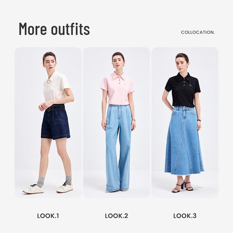 Navigare Women's Short Sleeve Polo Shirt 2325524504