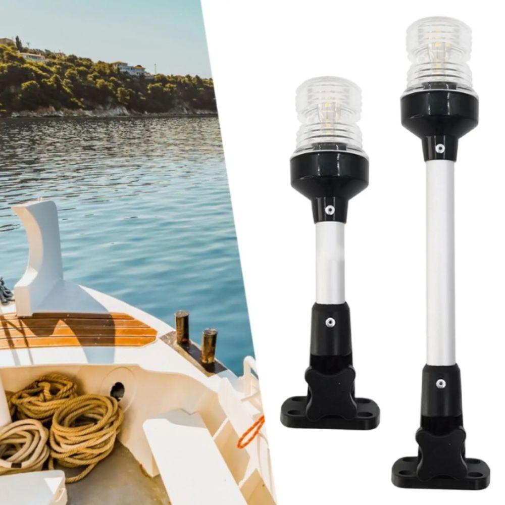 12-24V DC LED Anchor Light Aluminum Zinc Zinc Alloy Rod Boat Yacht Light  Yacht Equipment