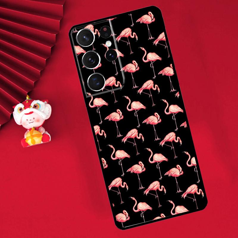 

Flamingo Case For Samsung Galaxy S24 Ultra S21 S22 S20 S23 S25 Ultra Plus S9 S10 S25 FE Cover Funda Galaxy S24 FE