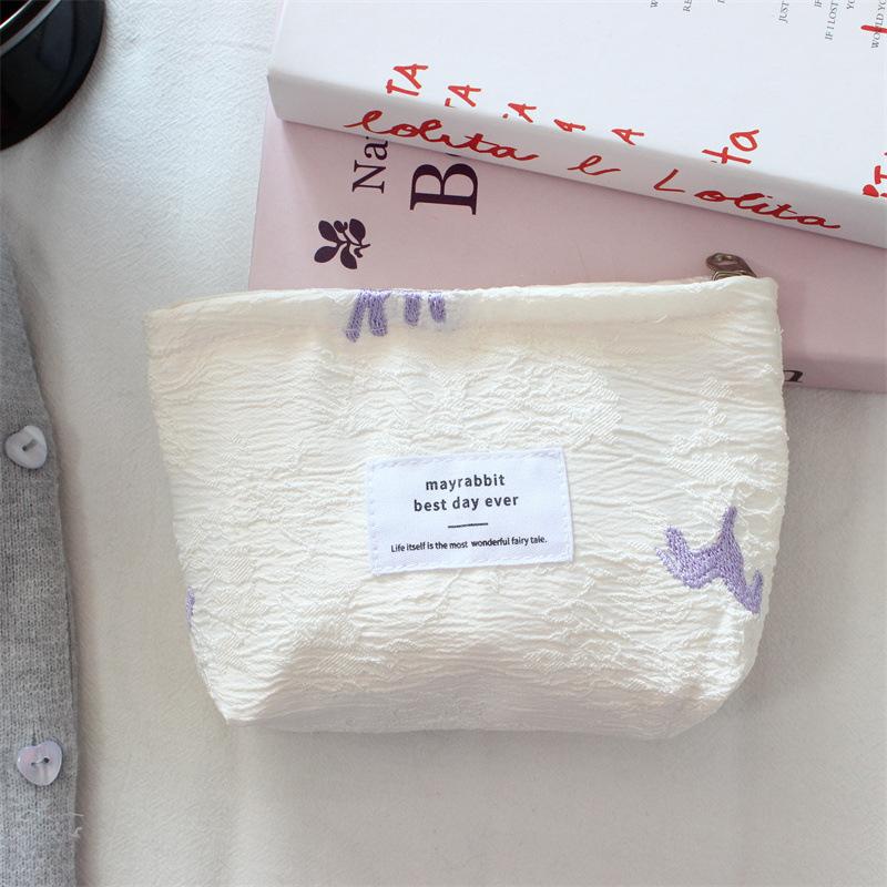 

New Jacquard Pony Makeup Bag Fashion Clutch Bag Women Large Capacity Cosmetic Bags Travel Organizer Toiletry Bag Lipstick Holder