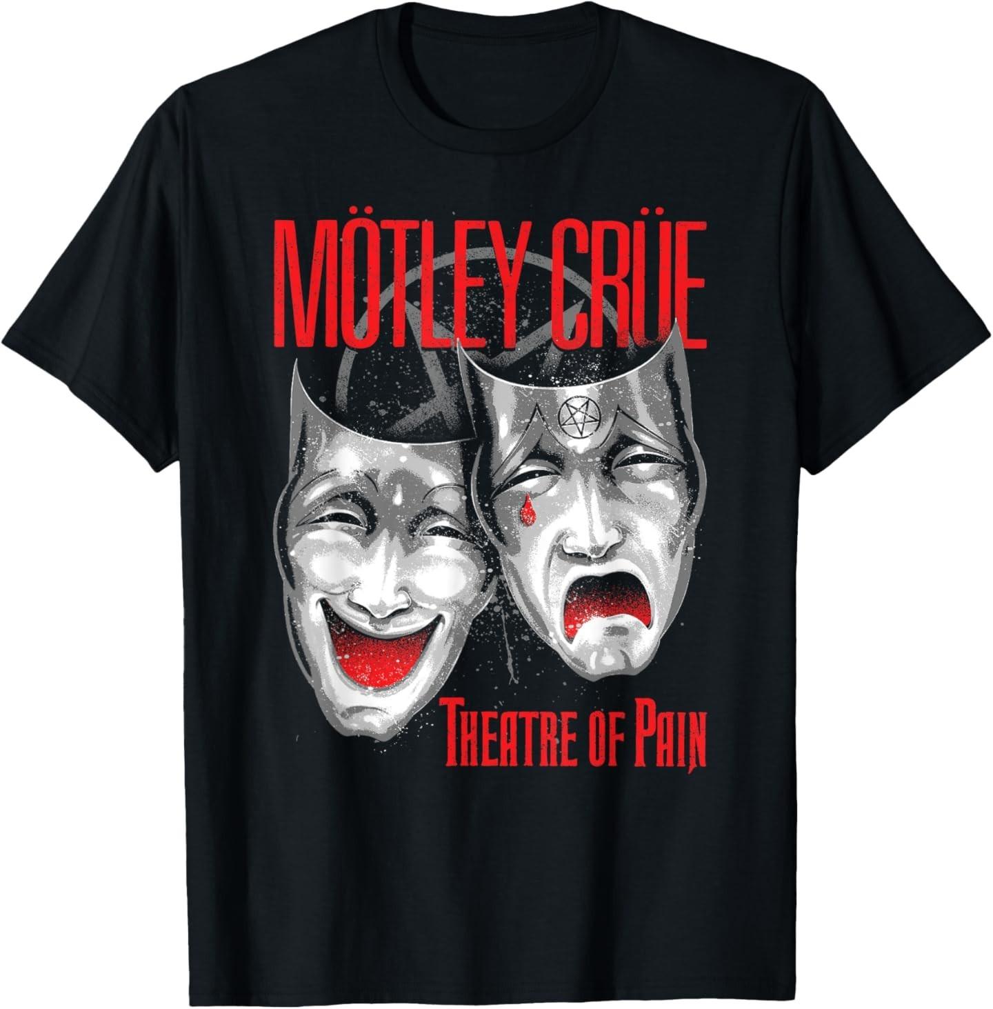 Mötley Crüe - Theatre Of Pain - Cry T-Shirt Mens Womens Tees Top 2XL