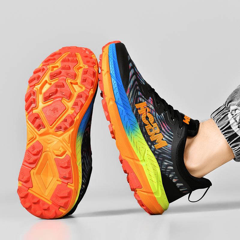 Maratonské boty Pánské ležérní tenisky Pánské trailové běžecké sportovní boty Horské maratonské boty Venkovní pohodlné atletické trekové tenisky