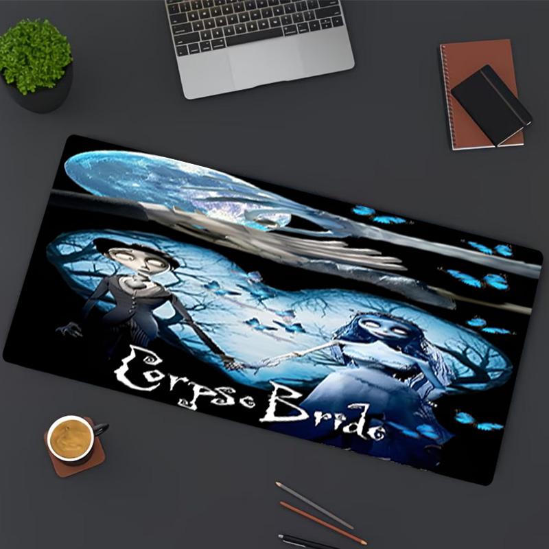 Corpse Bride Print Mouse Pad, for Keyboard Pad Laptop PC Mat for Office Home Use, Desk Decor, Perfect Birthday Gift for Gamers
