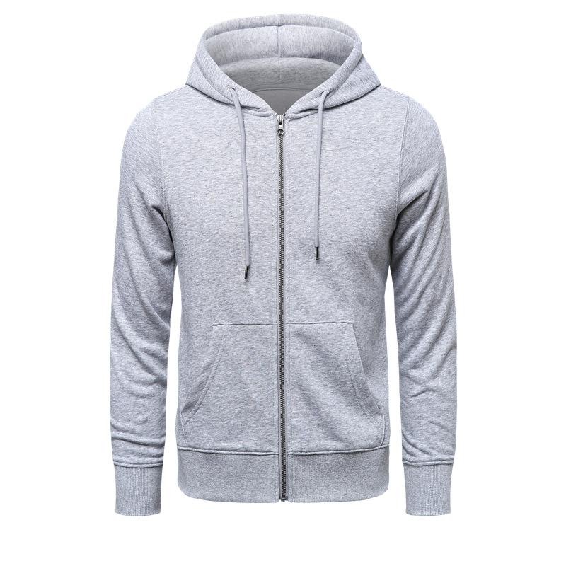 

Autumn Men s Casual Sports Solid Color Hooded Sweatshirt XXXL