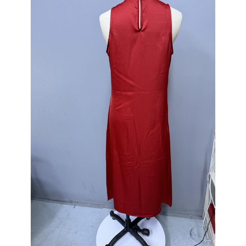 Women's Summer Fashion New Sleeveless Slit Long Dress