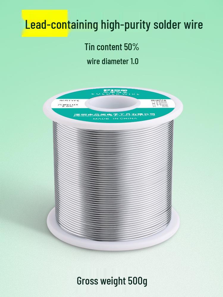 Nagy tisztaságú, alacsony hőmérsékletű forraszhuzal gyantával - Ideális háztartási használatra