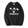 New T Shirt DiGiCo Creative Mixing Audio Logo Men's USA Size S to 5XL long or short sleeves vintage Washed streetwear Slightly