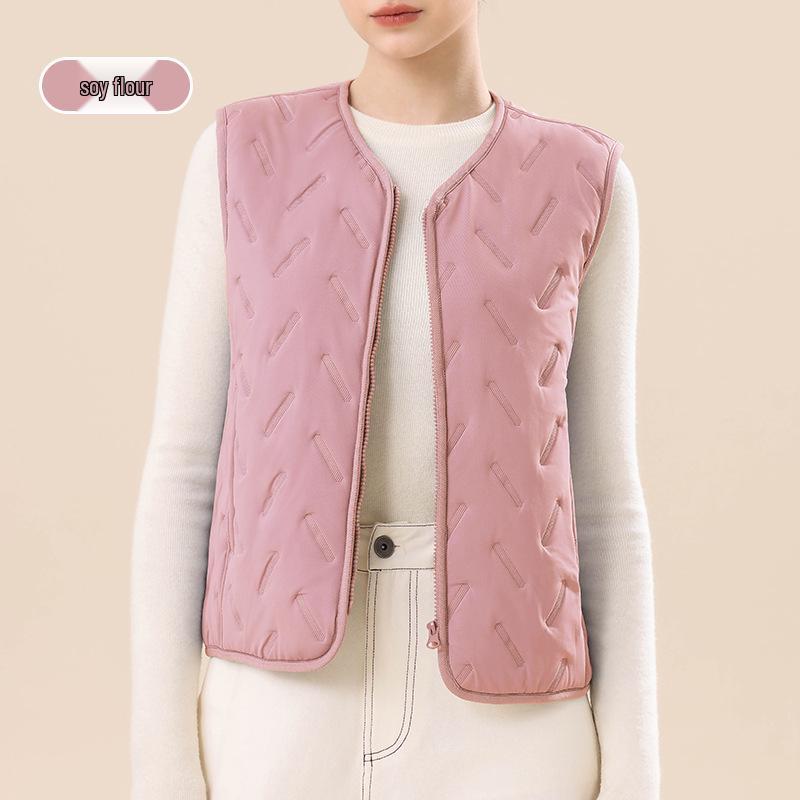 Unisex Wool & Fleece-Lined Vest: Windproof, Warm, and Fashionable for Autumn & Winter