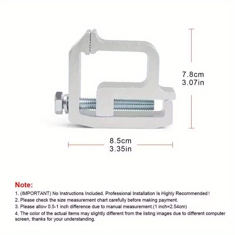 1pc Car Modification, Truck Top Cover Camper Housing Mounting Clamp Heavy Duty, Retainer