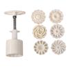 3D Moon Cake Mold Creative Mid-Autumn Festival Supplise Cookie Stamp Mold  Mid-Autumn Festival