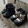 Children's Waterproof Thick-soled Snow Boots for Boys and Girls, Casual Cotton Shoes for Kids