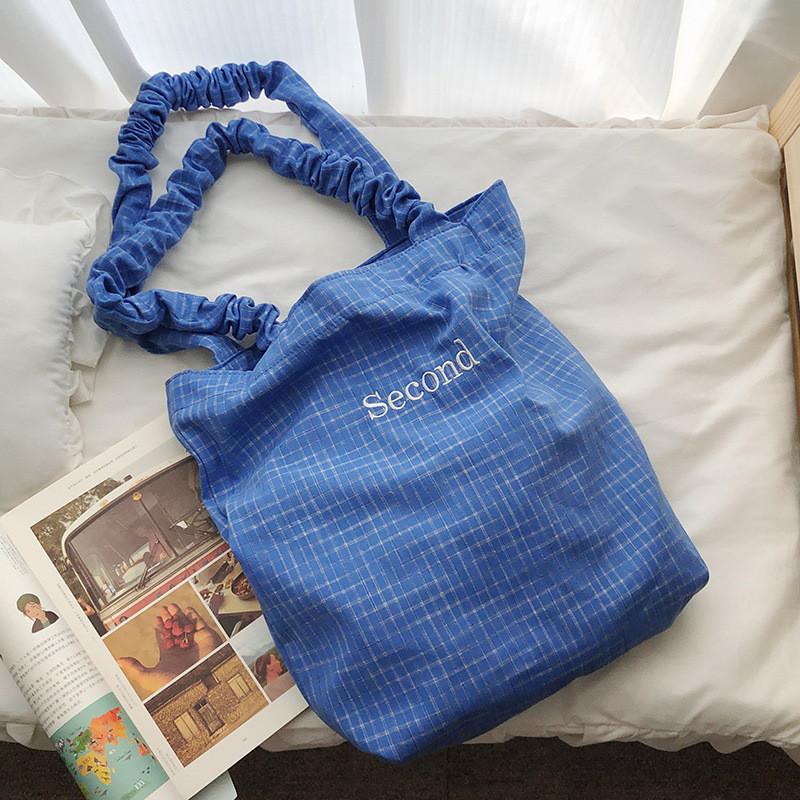 Minimalist Nylon Tote Bag With Top Open Closure And Inner Phone Pocket For Work And Shopping