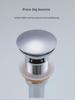 Copper Bounce Drainer for Bathroom Handwashing Basin with Deodorizing Drain Pipe