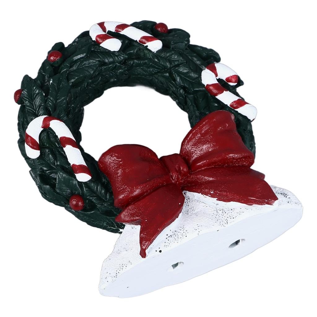 Christmas Fish Tank Ornament Resin Exquisite Beautiful Aquarium Craft Decoration Fish Tank Landscape for Home