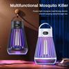 Multifunctional Waterproof Purple Light Mosquito Killing Lamp Household Mosquito Lamp New Indoor High-capacity Lithium Battery Mosquito Repellent Lamp