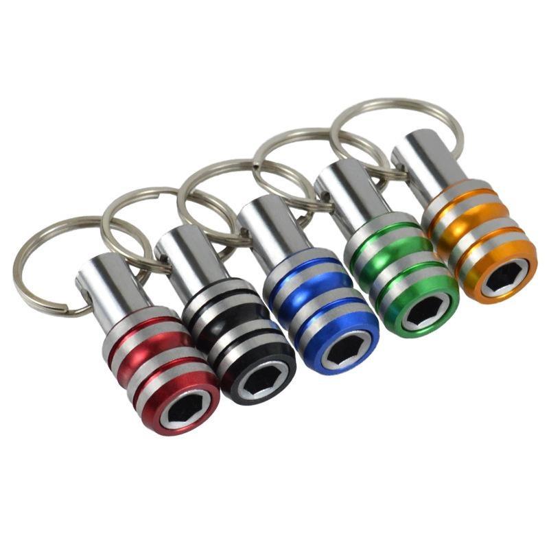 1/4 Hex Shank Screwdriver Bit Holder Set 5-12Pcs Aluminum Push To Unlock for Handyman Construction Site Use