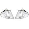 Pair White Corner Side Light For BMW 3 Series E46 98-01 Sedan 63136902766
