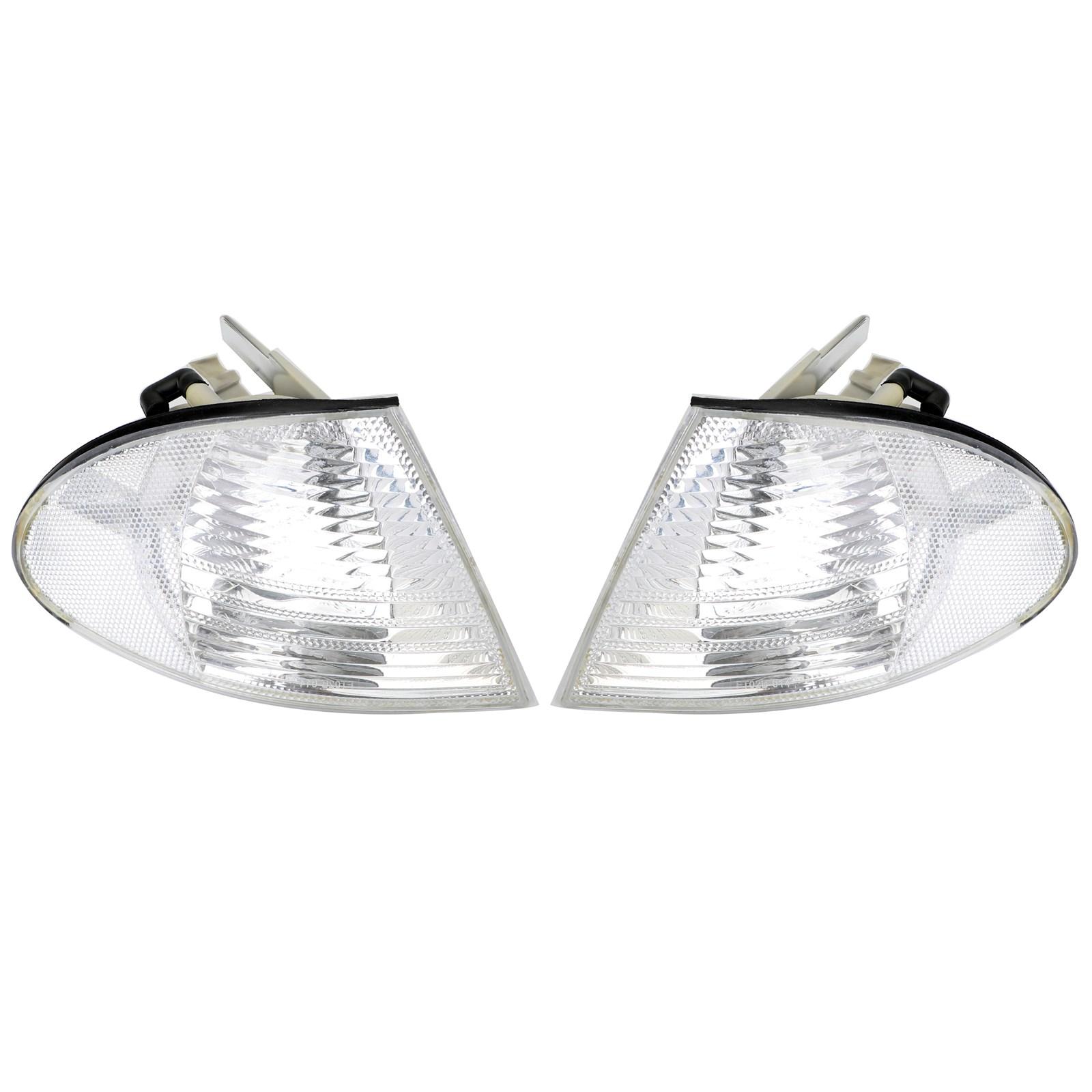 

Пара белых угловых габаритных огней для BMW 3 серии E46 98-01 седан 63136902766