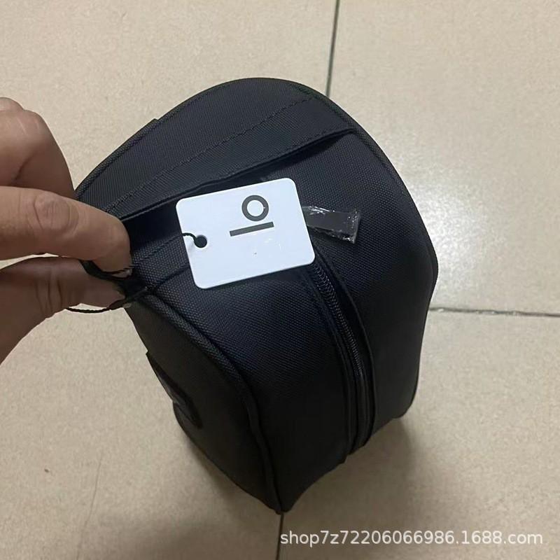 Waterproof Travel Toiletry Bag Women - Large Capacity Portable Cosmetic Organizer With Handle PVC Material Black Casual