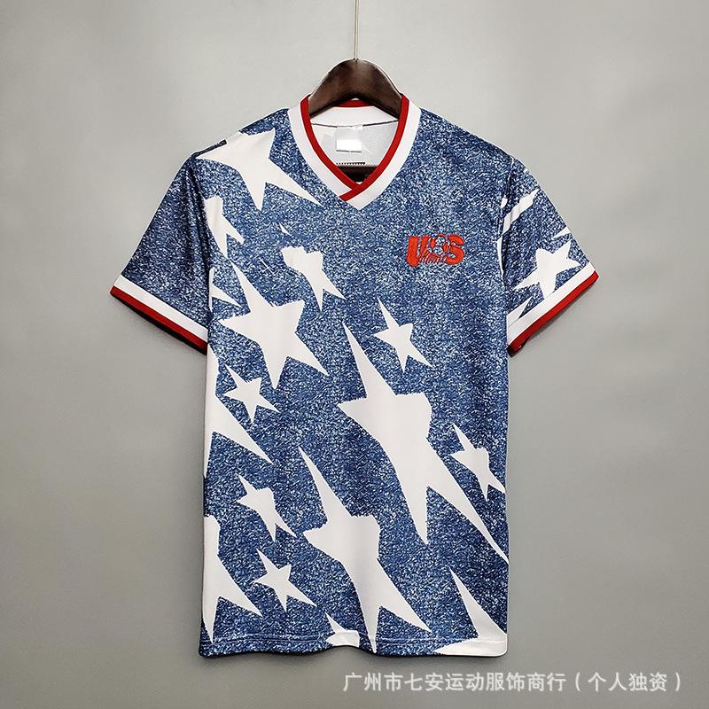 Football Jersey Classic Retro France Italy Paris Napoli Jersey Supports One Delivery.