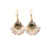 Pearl Tassel Ear Hooks and Diamond-encrusted Flower Earrings Are Light Luxury Earrings for Women