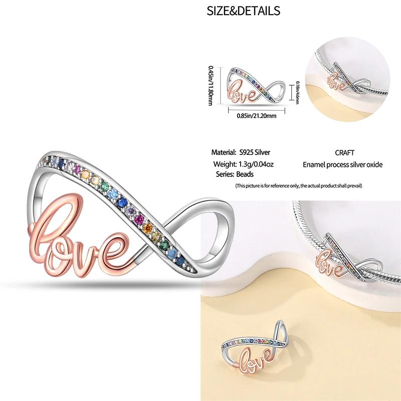 New In Charms Copper Beads Pendant Boys Girls Sparkling Zircon For Original Bracelets Fine Jewelry Gift