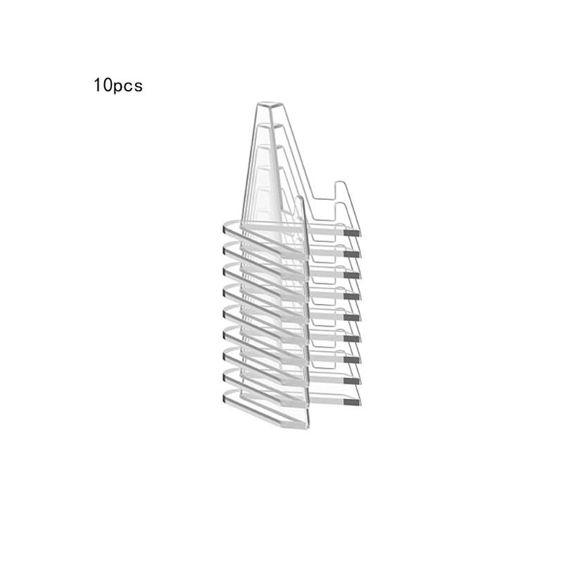 10/20/30Pcs Transparent Acrylic Coin Display Stand Trading Card Stand Commemorative Coin Mini Stand Badge Stand Ornament