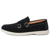 Men's Casual Shoes Suede Loafers Fashion Slip on Leather Shoes Soft Solid Dress Shoes Wedding Flats Business Men Shoe