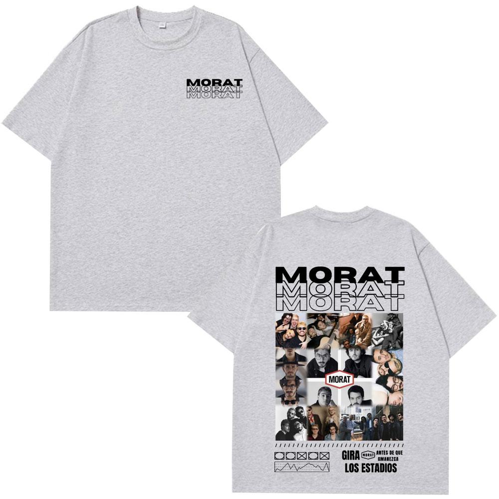 Morat Band Doublesided Prin Tshirts Men Women Fashion Hip Hop Tshirt Casual Cotton Oversized Short Sleeve T Shirts Streetwear