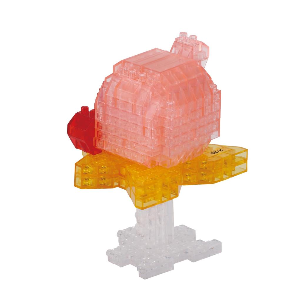 Kawada Nanoblock Kirby's Dream Land Clear Version 220 Pieces Ages 12 and Up NBCC160