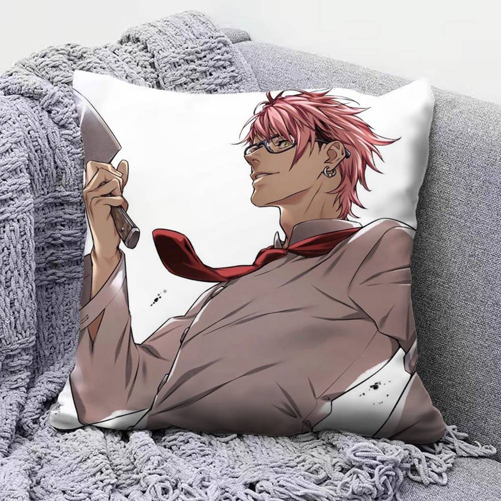 Food Wars Shokugeki no Soma Anime Home Sofa Cushion Covers and Aecorative Custom Pillow Covers 30X30cm