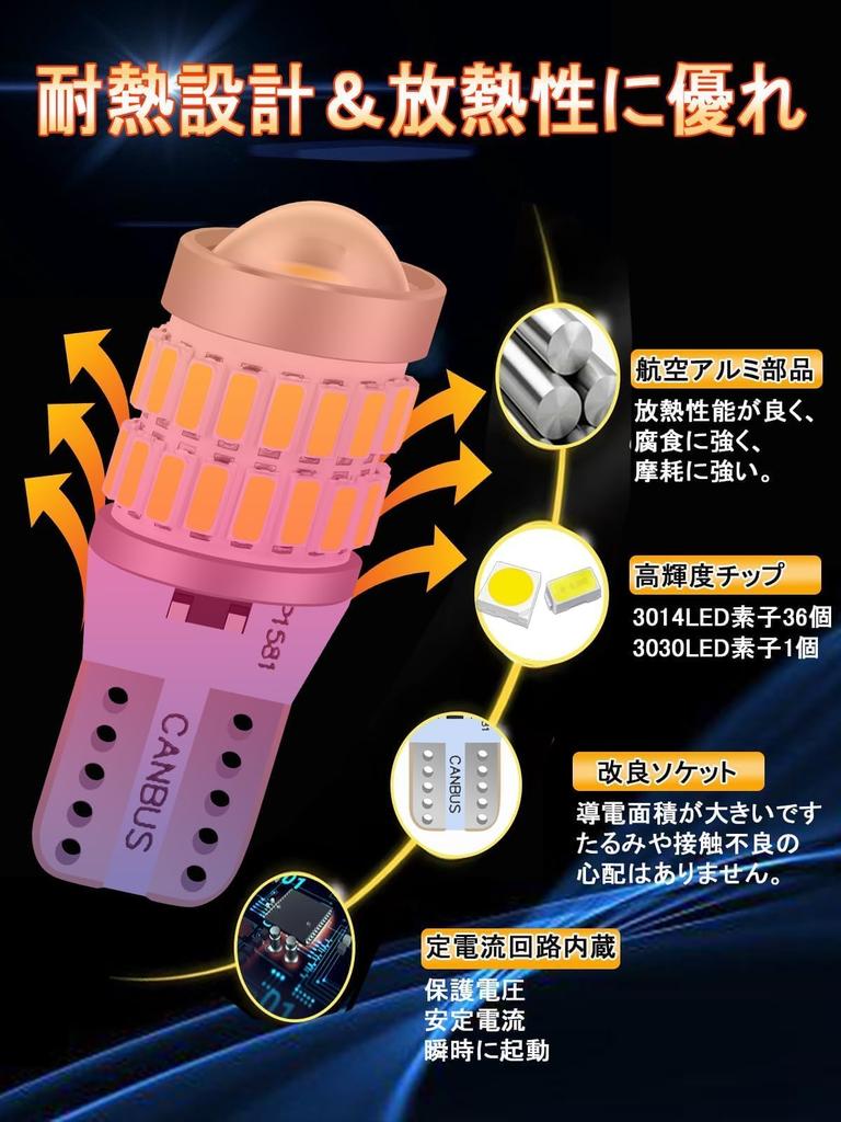 t10 led (t10 white (2pcs)