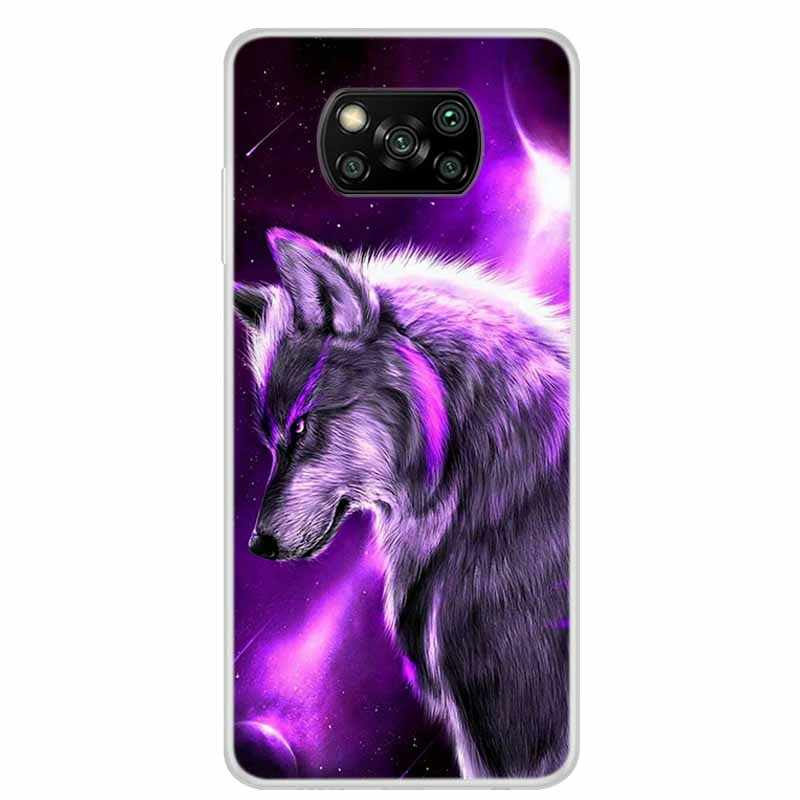 For Poco X3 Pro Case X3 NFC 6.67" Clear Marble Soft TPU Silicone Back Case for Xiaomi Poco X3 NFC Phone Covers Shockproof Fundas