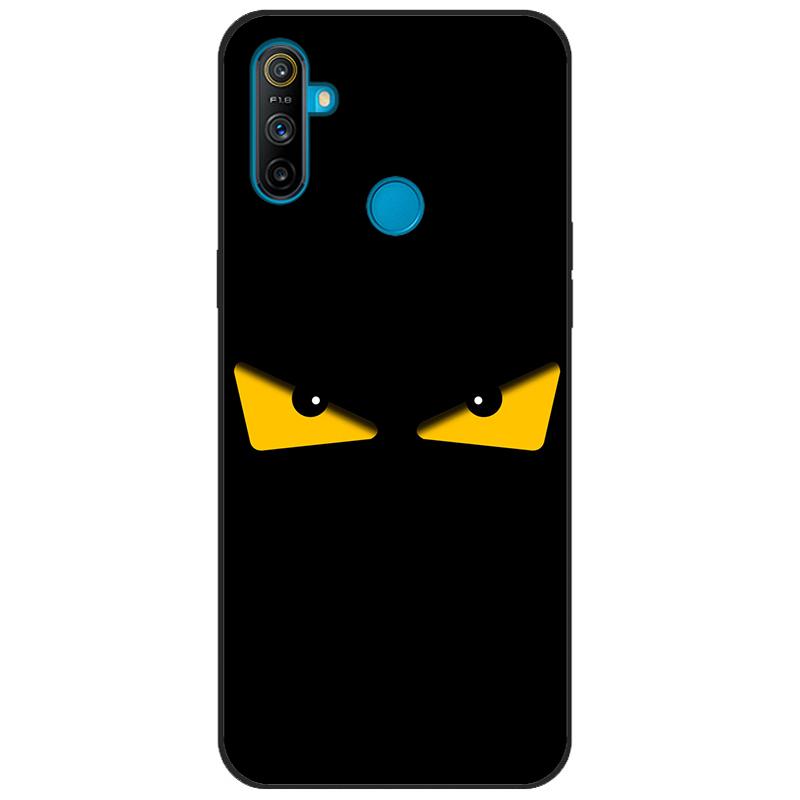 For Realme C3 Case Cover Soft Silicone TPU Patterned Back Cover For OPPO Realme C3 RMX2020 C 3 RealmeC3 Cartoon Phone Case Funda